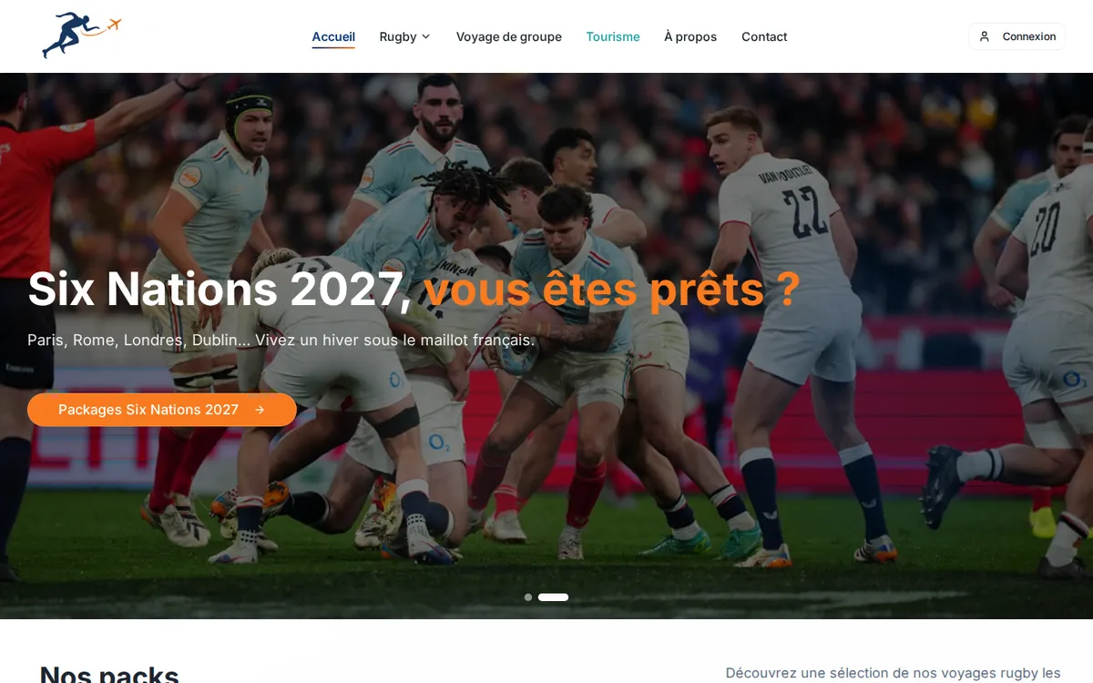 Page d'accueil du site Honoa